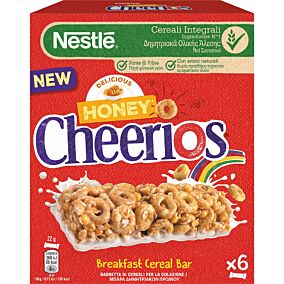 Μπάρες δημητριακών CHEERIOS Honey bars 22g (6τεμ.)