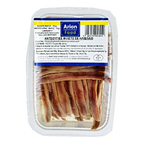 Αντζούγιες ARION FOOD φιλέτο (150g) (στραγγισμένο βάρος 100g)