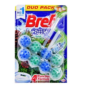 Αποσμητικό τουαλέτας BREF power active pine duo (2τεμ.)