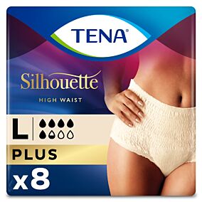 Πάνες TENA Sihlouette plus crème large (8τεμ.)