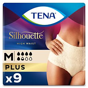 Πάνες TENA Sihlouette plus crème medium (9τεμ.)