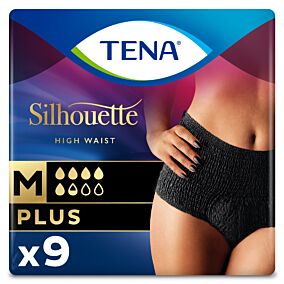 Πάνες TENA Sihlouette plus black medium (9τεμ.)