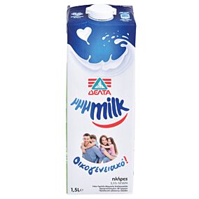 Γάλα ΔΕΛΤΑ My μμμmilk οικογενειακό πλήρες (1,5lt)