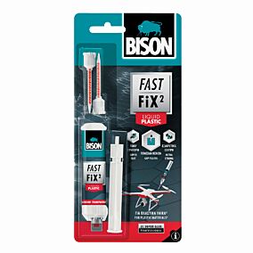 Κόλλα BISON fast fix σε υργή μορφή για πλαστικά 10g