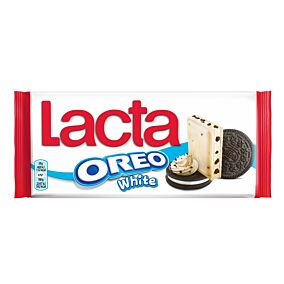 Σοκολάτα LACTA λευκή Oreo (100g)