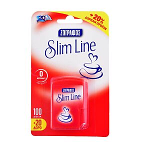 Γλυκαντικό SLIM LINE 100+20 ΔΩΡΟ (120τεμ.)