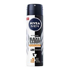 Αποσμητικό σώματος NIVEA for men black & white ultimate impact, σε σπρέι (150ml)