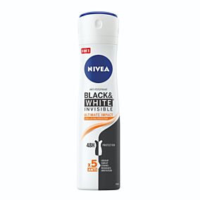 Αποσμητικό σώματος NIVEA for women black & white ultimate impact, σε σπρέι (150ml)