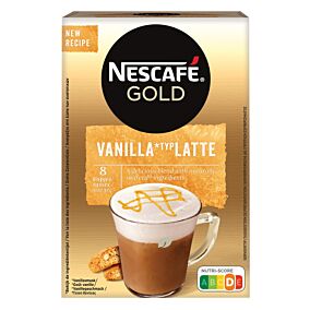 Καφές NESCAFE Gold Vanilla Latte (8x148g)