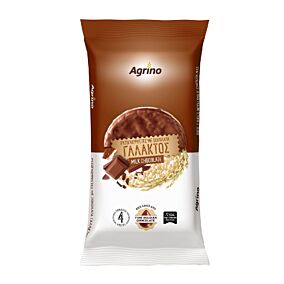 Ρυζογκοφρέτες AGRINO με σοκολάτα γάλακτος (60g)