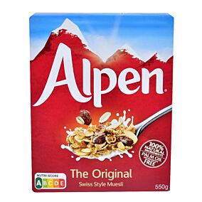 Δημητριακά ALPEN Muesli Original (550g)