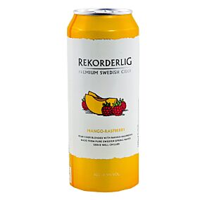 Μπύρα REKORDERLIG με μάνγκο και ράσμπερι κουτί (500ml)