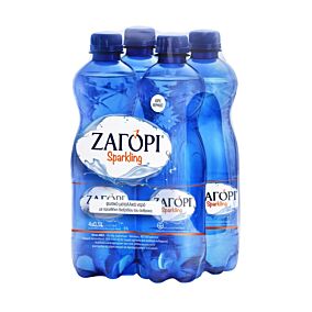 Νερό ΖΑΓΟΡΙ ανθρακούχο (4x500ml)