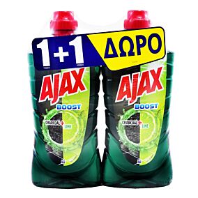 Καθαριστικό AJAX Boost Charcoal 1+1 (1lt)