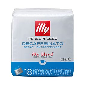 Καφές ILLY Iper Espresso Decaf (18τεμ.)