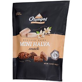 Χαλβάς ΟΛΥΜΠΟΣ Mini Snack με βανίλια και κακάο (160g)