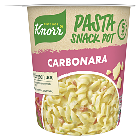 Ημιέτοιμο γεύμα KNORR Snack Pot Καρμπονάρα (55g)