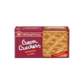 Κράκερς ΠΑΠΑΔΟΠΟΥΛΟΥ Cream Crackers πολύσπορα (195g)