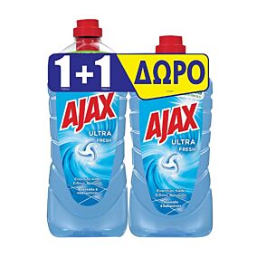 Απολυμαντικό AJAX ultra7 fresh 1,5lt+1lt fresh ΔΩΡΟ