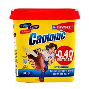 Ρόφημα CAOTONIC κακάο χωρίς γλουτένη (500g)