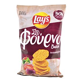 Πατατάκια LAYS στο φούρνο BBQ (125g)