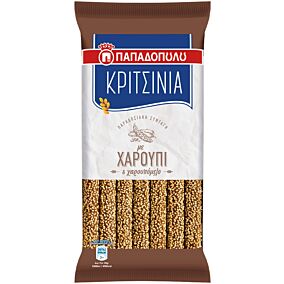 Κριτσίνια ΠΑΠΑΔΟΠΟΥΛΟΥ με χαρούπι (180g)