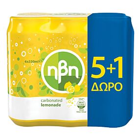 Λεμονάδα ΗΒΗ κουτί 5+1 ΔΩΡΟ (6x330ml)