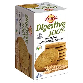 Μπισκότα ΒΙΟΛΑΝΤΑ Digestive 100% ολικής άλεσης (220g)