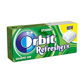 Τσίχλες ORBIT Refresh δυόσμος κουτί (15g)