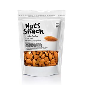 Αμύγδαλα SDOUKOS Nuts For Snack ψημένα αλατισμένα (100g)