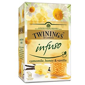 Τσάι TWININGS camomile honey & vanilla (20x30g)