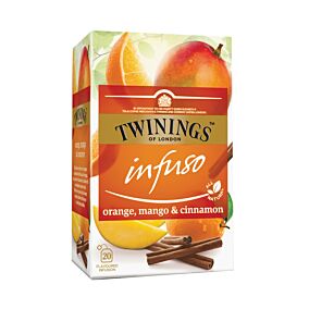 Τσάι TWININGS orange mango cinnamon (20x40g)