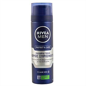 NIVEA MEN Αφρός ξυρίσματος για σκληρά γένια -3€ (2x200ml)