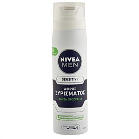 NIVEA MEN Αφρός ξυρίσματος Sensitive -3€ (2x250ml)