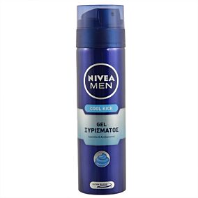 NIVEA MEN Gel ξυρίσματος Cool Kick -2€ (200ml)