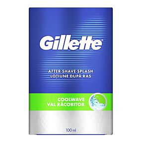 Aftershave GILLETTE Wave Sensitive Splash (100ml)