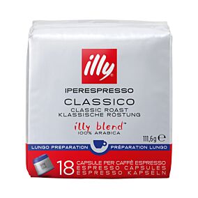 Καφές ILLY iperespresso lungo -0,7€ σε κάψουλες (18τεμ.)