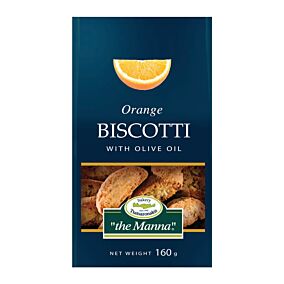 Biscotti TO MANNA πορτοκαλιού (160g)