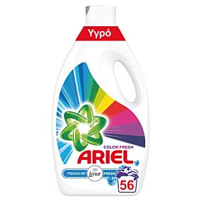 ARIEL Touch of Lenor Color Υγρό Απορρυπαντικό (56μεζ.)