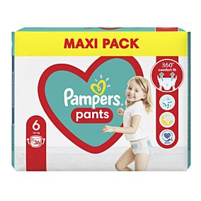 Πάνες PAMPERS Pants No6 Maxi (36τεμ)