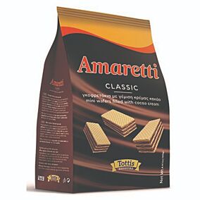 Πουράκια AMARETTI με κρέμα σοκολάτα υγείας (125g)