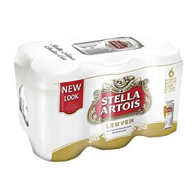 Μπύρα STELLA ARTOIS κουτί (6x330ml)