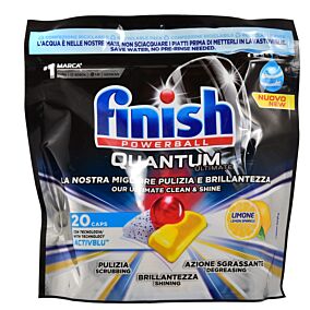 Ταμπλέτες FINISH Tabs Quantum Ultimate λεμόνι (20τεμ.)