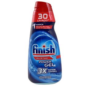 Υγρό FINISH All In One Gel πιάτων Regular (600ml)