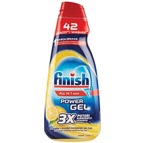 Υγρό FINISH All In One Gel πιάτων Regular (940ml)