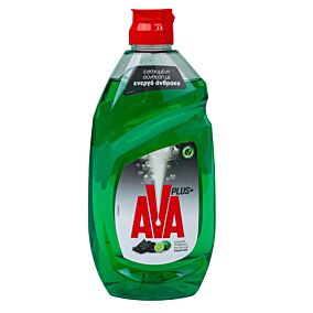 Υγρό πιάτων AVA Plus πράσινο λεμόνι (430ml)