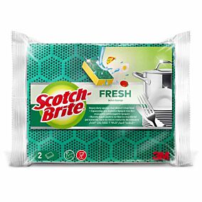 Σφουγγάρι SCOTCH BRITE Fresh πολύ δυνατό (2τεμ.)