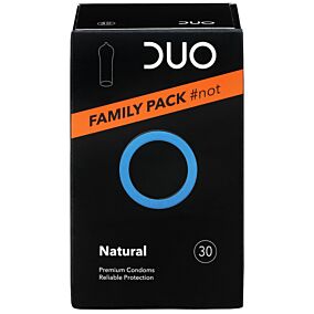 Προφυλακτικά DUO Natural (30τεμ.)