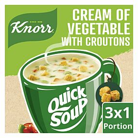 Σούπα λαχανικών KNORR Quick Soup (3x17g)