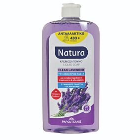 Ανταλλακτικό NATURA κρεμοσάπουνο λεβάντα (600ml)